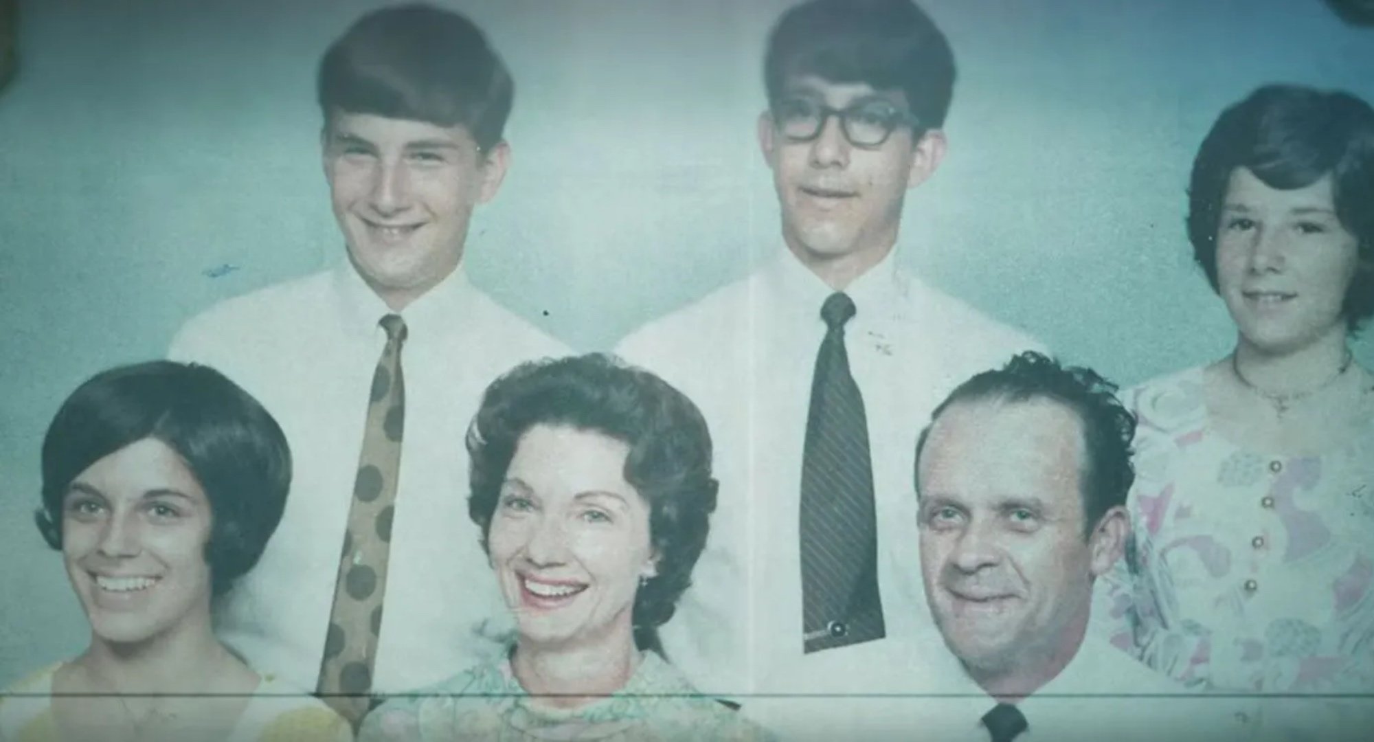 Billy Milligan, his mother Dorothy, siblings, and Chalmer Milligan.