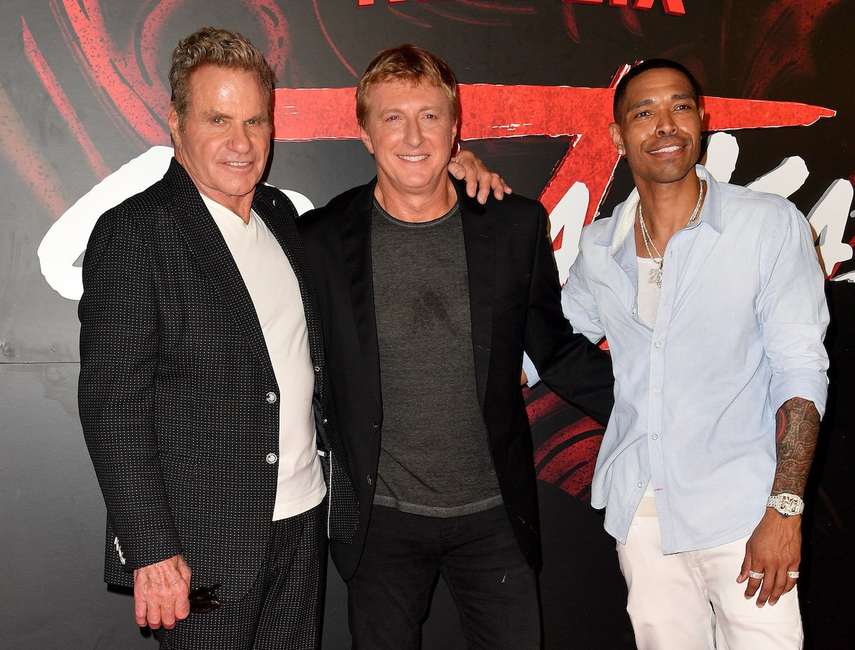 Martin Kove, William Zabka and Caleeb Pinkett attend Netflix's "Cobra Kai" Season 5 Premiere