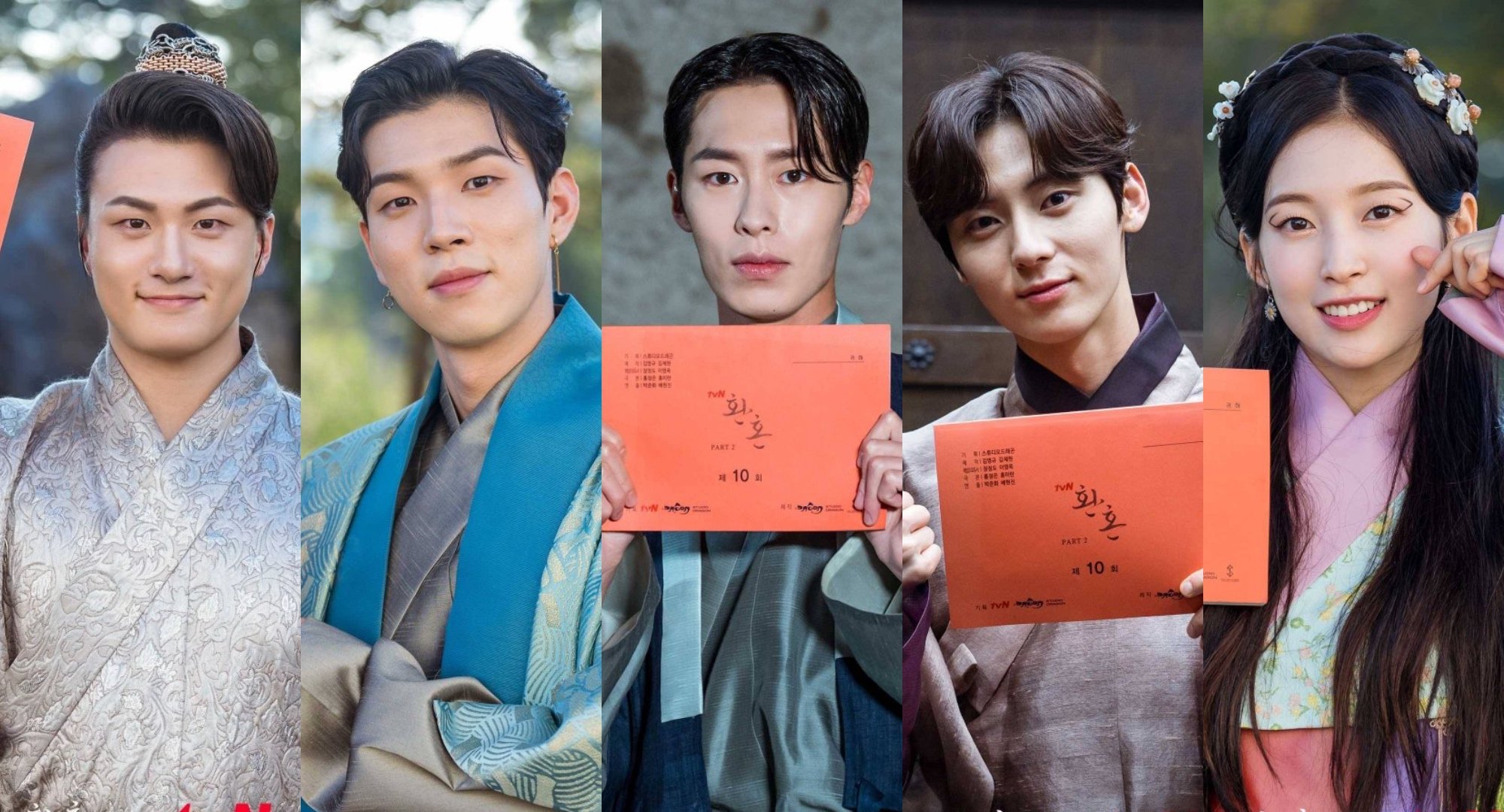 The cast of fantasy K-drama 'Alchemy of Souls.'