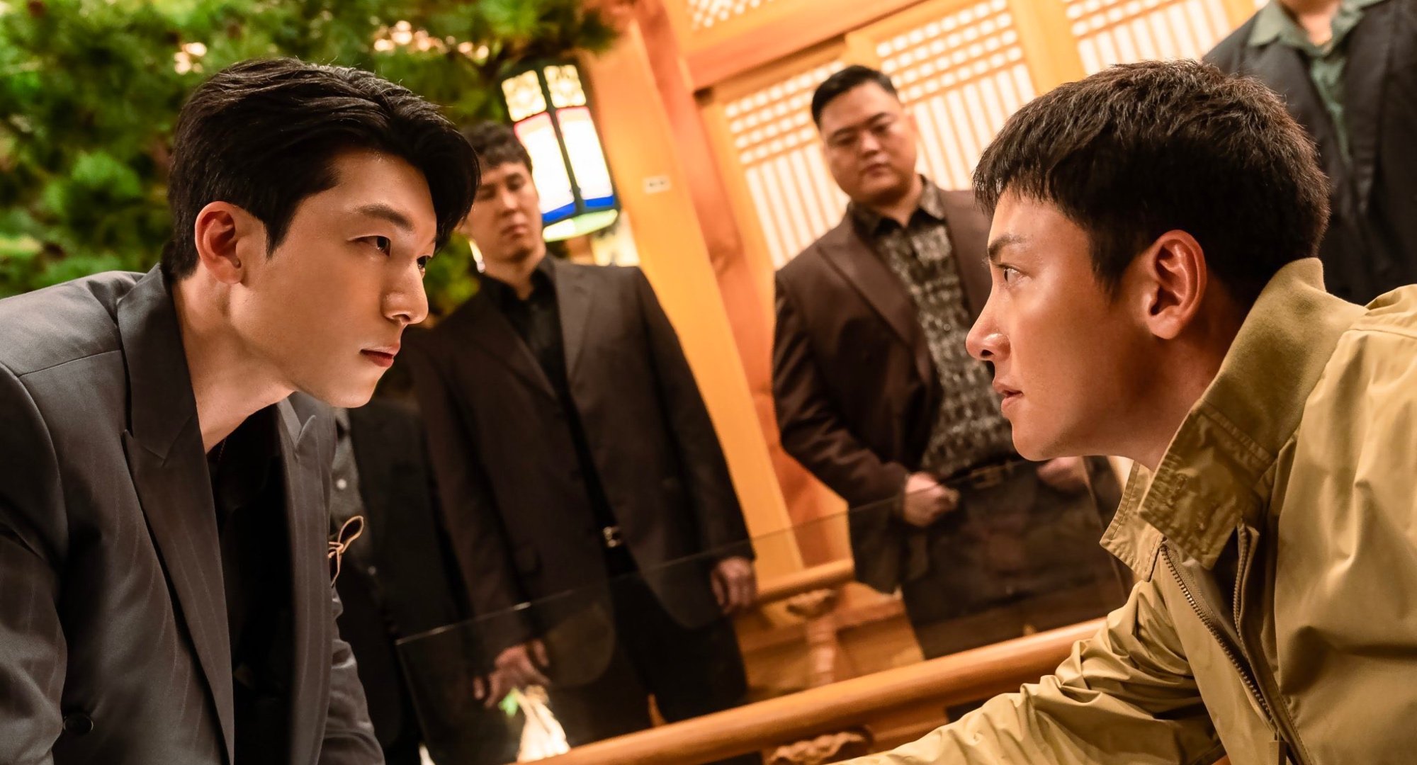 Wi Ha-joon and Ji Chang-wook in 'The Worst of Evil' K-drama.