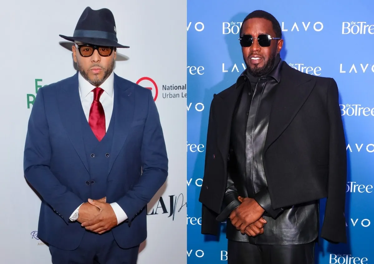 Side by side photos of Al B. Sure from 2024 and Sean Diddy Combs from 2023