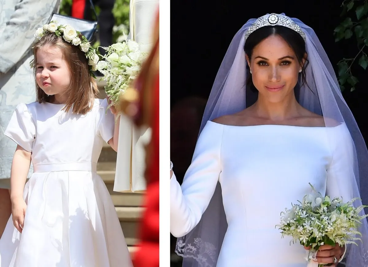 Video Shows Meghan Markle’s Feelings Toward Princess Charlotte as She Frowns at Her During Wedding to Prince Harry